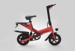 400W Generator Power Small Folding Electric Bike 14'' Super 15 Degree Climbing