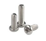 ANSI Nickel Plated Machine Screws Din 7985 M4 White Zinc Plating