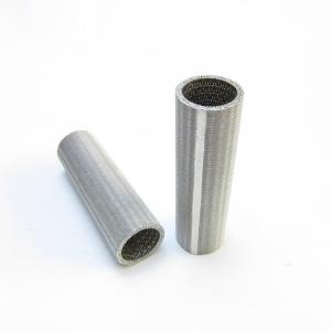 Wholesale 316L SS Sintered Filter Element Chemical Filter Tube 1-300um Micron from china suppliers