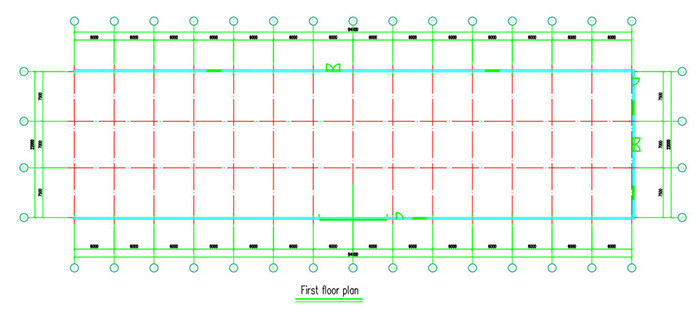 Design Prefabricated Fast Construction Large Span Metal Frame Warehouse Easy Installation Light Steel Structure Building