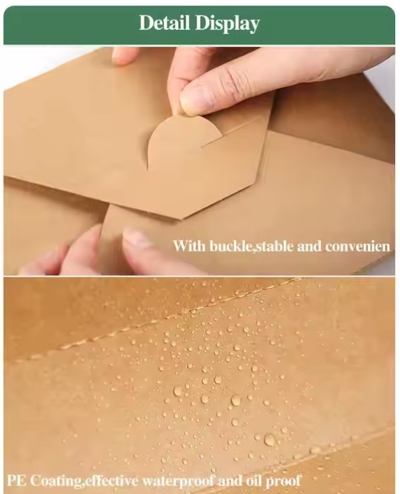 720ml takeaway noodles soup round noodle box accept cowhide blank noodle boxes pasta box