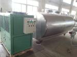 Design 5000L Horizontal Sanitary Stainless Steel Milk Cooling Tank for Milk