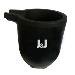 Wholesale Round Crucible For Melting Copper Heat Conductivity Graphite Crucible Pot from china suppliers