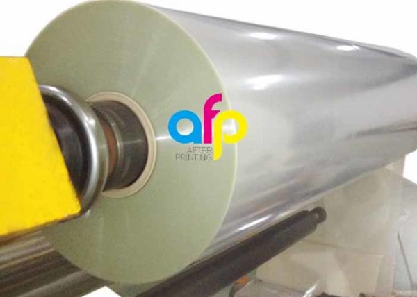PET Roll Laminating Film For Book Cover Transparent Eco Friendly Material