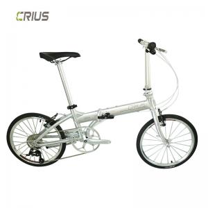 Wholesale 20 Inch Crius Folding Bike V Brake and 9 Speed The Perfect Combo for Outdoor Workouts from china suppliers