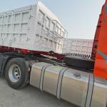 Semi-Trailer Cargo Transport Truck Trailer Heavy Duty Grade With Fuwa / BPW Axle