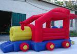 Cheap Fabric 6.5m Inflatable Truck Commercial Bounce Houses For Family Use