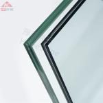 Flat Acoustic Tempered Laminated Glass Soundproof Customized
