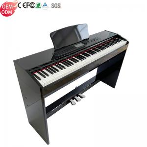 China Professional Manufacture High Quality Hammer 88 Keys Digital Piano Keyboard  88-Key Graded Hammer-Action USB MIDI Contro on sale