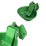 Large Deep Flow Rate Solid Cast Iron Water Bowl TJ-105 Powder Coated For Cow