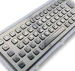 Panel Mounted Stainless Steel Keyboard F3 Lightweight Industrial Metal PC