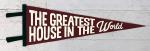 Single Side Printing Felt Pennant Banner Lightweight For Promotion