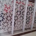 Fireproof Laser Cut Metal Screen Panels 2mm Transfer Printed Heat Transfer