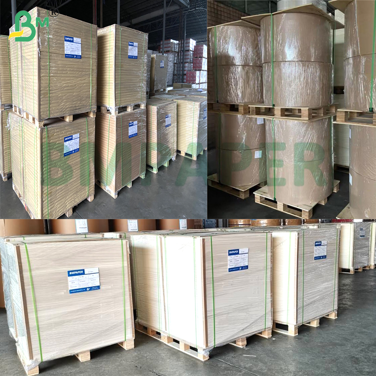  PET Oil / Waterproof  White Paper Board 280gsm For Meal Boxes Bakery Packaging 