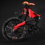 Fold Up Ebikes Built In Lithium Battery Full Suspension 48v 9.6Ah Richbit Top