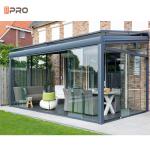 Slant Roof Winter Garden Sunroom Glass House Conservatory