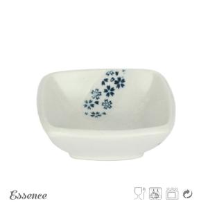 Wholesale Square Japanese Soy Sauce Dishes 3.3 Inch Hand Painted Custom Logo from china suppliers