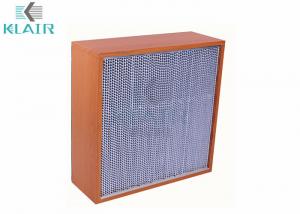Wholesale Clean Room Hepa Filters H13 With Particle Board Frame / Aluminium Separator from china suppliers