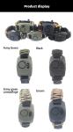 Balck Emergency Paracord Survival Watch Cool Camping Accessories Built In