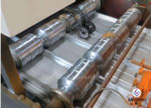 Wholesale Galvanized Steel Crimping Roofing Sheet Roll Forming Machine With Cutter Blade from china suppliers