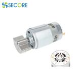 Vibration Impeller DC Gear Motor 10000rpm Sector Shaped 12v 24v