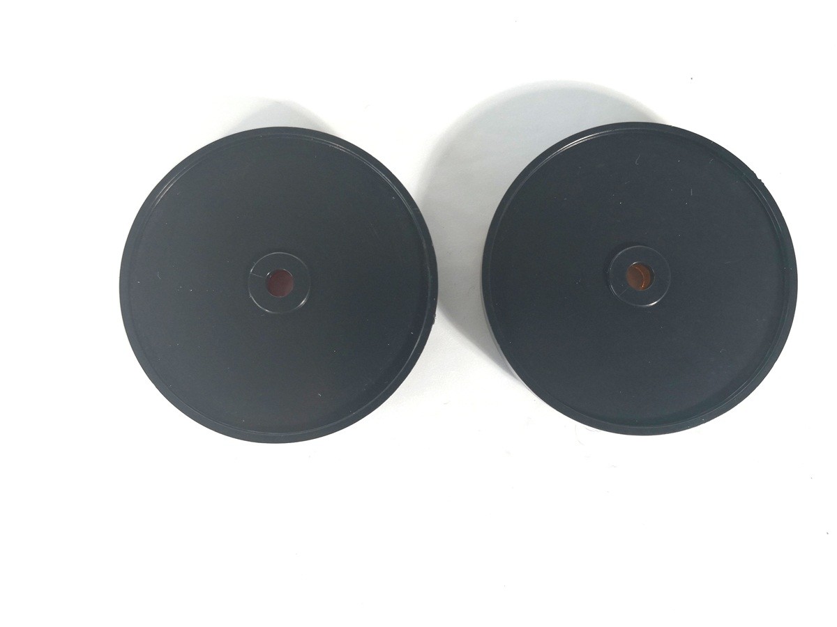 Round Rear Trailer Reflectors Amber Side Safety Trailer Light Reflectors