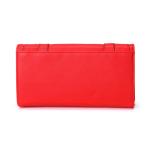 The new solid color long section of the wallet buckle rivets Europe Women's
