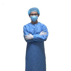 Wholesale Light Surgical Disposable Non Woven Isolation Gown from china suppliers
