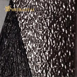 Wholesale Decorative Water Ripple Stainless Steel Sheet With 70 Micron PVC Film from china suppliers