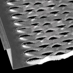 Wholesale Plank Stair Treads Nonslip Grip Strut Grating Galvanized Metal Plate from china suppliers
