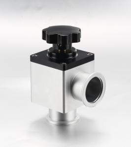 Wholesale KF40 Manual Type High Vacuum Valve Vacuum Angle Valve GD-J40B Model Dust Proof from china suppliers