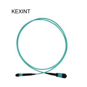 Wholesale 100G 24 MTP MPO Fiber Optic Cable Patch Cord 3M OM4 24 Core from china suppliers