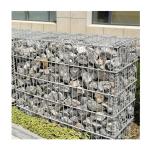Square Hole Gabion Cages Hot-Dipped Galvanized Material for Stone Cage Gabion