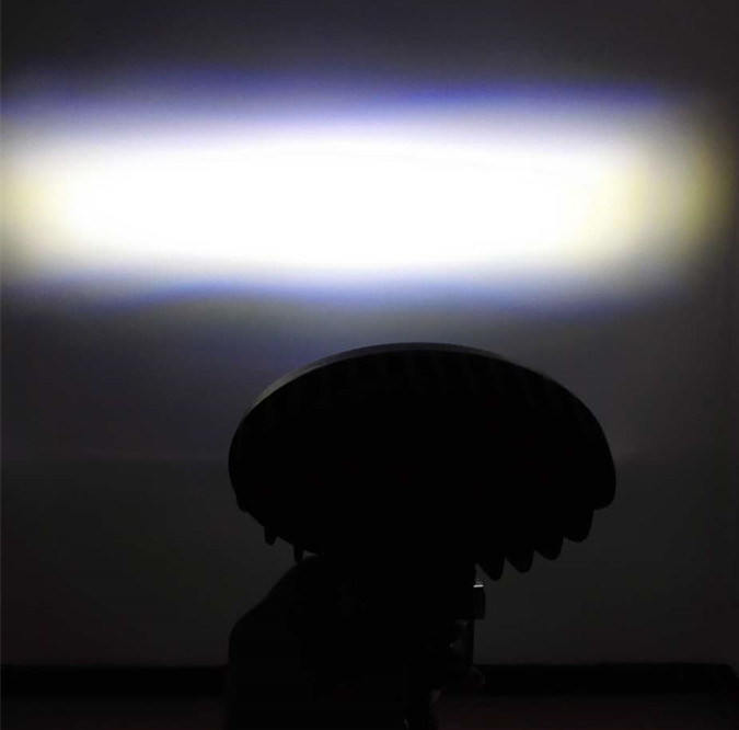 Factory oval led vehicle work light 20V PC lens 7D HCW-L20288