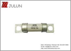 Wholesale HEV Ceramic Automotive Fuses , Bolt Down 1000V Fast Acting Fuse from china suppliers