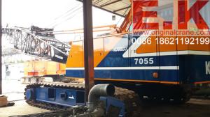 Wholesale 2005 Year kobelco 7055 lattice boom crawler crane track crane 55ton from china suppliers