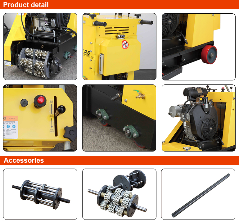 floor scarifying machine