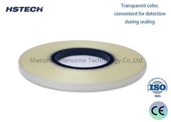 SMD Component Counter Cover Tape: Transparent Hot Sealing PET Material, 0.2Mpa