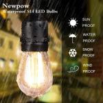 LED Retro Edison Filament Bulb Outdoor Festoon Wedding Festival Decorative