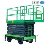 500Kg Loading Capacity Hydraulic Lift Platform 12m Height Mobile Scissor