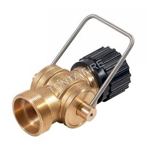 Wholesale male thread 3 position fire nozzle 1.5inch 2inch 2.5inch in brass material from china suppliers