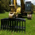 Huitong best selling excavator rake for sale and it is suitable for 35 ton