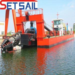 Wholesale ISO9000 Certified 180kw Hydraulic Cutter Head Suction Mud Dredger for Dredging Needs from china suppliers