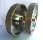 Flat M2 Steel Electroplated Grinding Wheel Various Shapes Silver