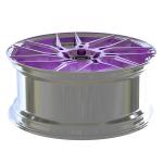 Violet Disc Forged 2 PC Wheels Aluminum Alloy Rims 19 20 21 Inches Polished