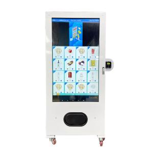 Wholesale Big Touchscreen Combo Snack And Soda Advertisement Sprial Cash Payment English Language Vending Machine For Euro Market from china suppliers