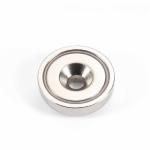 N52 NdFeB Neodymium Disc Magnet with Countersunk Hole Ring Magnets Fishing