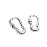 Outdoor Hardware 8x80mm Stainless Steel 316 Swivel Snap Hook with Polished