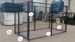 Heavy Duty Welded Wire Dog Kennel / Lucky Dog Uptown 5' W*10' L*6' H Dog Kennel