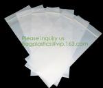 PLA clear film bags, PLA clear bags, PLA sel seal eco friendly compostable corn